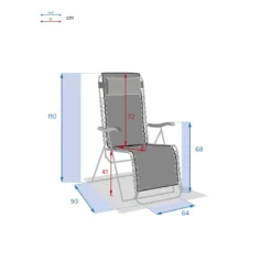 Fauteuil Détente D'extérieur Hespéride Silos Jaune Moutarde -ATMOSPHERA Soldes fauteuil detente d exterieur hesperide silos jaune moutarde 1 6