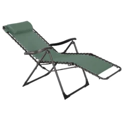 Fauteuil Détente D'extérieur Hespéride Silos Vert Olive -ATMOSPHERA Soldes fauteuil detente d exterieur hesperide silos vert olive 1 2