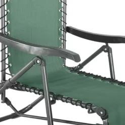 Fauteuil Détente D'extérieur Hespéride Silos Vert Olive -ATMOSPHERA Soldes fauteuil detente d exterieur hesperide silos vert olive 1 3