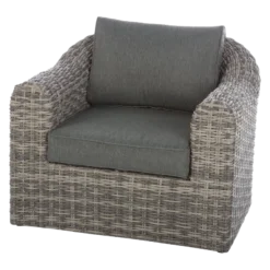 Fauteuil Détente Moorea Hespéride Terre Ombre