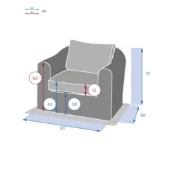 Fauteuil Détente Moorea Savana Hespéride -ATMOSPHERA Soldes fauteuil detente moorea savana hesperide 4