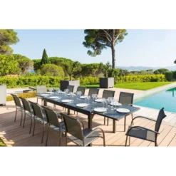 Fauteuil Empilable Piazza Hespéride Anthracite/graphite 15 Fauteuil Empilable Piazza Hespéride Anthracite/graphite -ATMOSPHERA Soldes fauteuil empilable piazza hesperide anthracite graphite 1 7