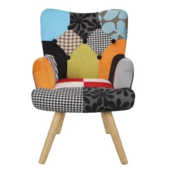 Fauteuil Enfant H67 Cm Patchwork Helsinki -ATMOSPHERA Soldes fauteuil enfant h67 cm patchwork helsinki 5