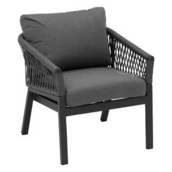 Fauteuil Extérieur 1 Place Oriengo Anthracite Hespéride