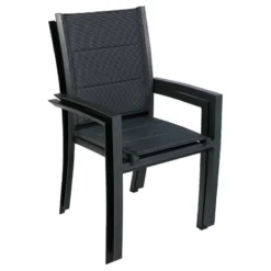 Fauteuil Extérieur Allure Poivre Graphite Hespéride -ATMOSPHERA Soldes fauteuil exterieur allure poivre graphite hesperide 2