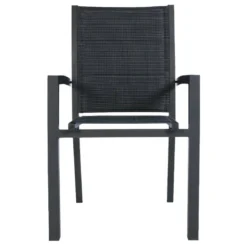 Fauteuil Extérieur Allure Poivre Graphite Hespéride -ATMOSPHERA Soldes fauteuil exterieur allure poivre graphite hesperide 5