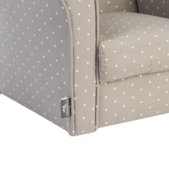 ATMOSPHERA Fauteuil Pour Enfant Taupe Décor étoiles -ATMOSPHERA Soldes fauteuil pour enfant taupe decor etoiles 2