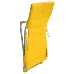 Fauteuil Relax Milos Jaune Moutarde Hespéride -ATMOSPHERA Soldes fauteuil relax milos jaune moutarde hesperide 1 4