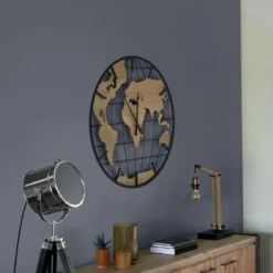 Horloge 90cm Monde Jay Atmosphera -ATMOSPHERA Soldes horloge 90cm monde jay atmosphera 3