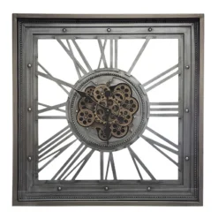 Horloge Méca Carrée 80x80 Atmosphera