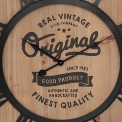 Horloge Métal Et Bois Pouli D58 Atmosphera 7 Horloge Métal Et Bois Pouli D58 Atmosphera -ATMOSPHERA Soldes horloge metal et bois pouli d58 atmosphera 3