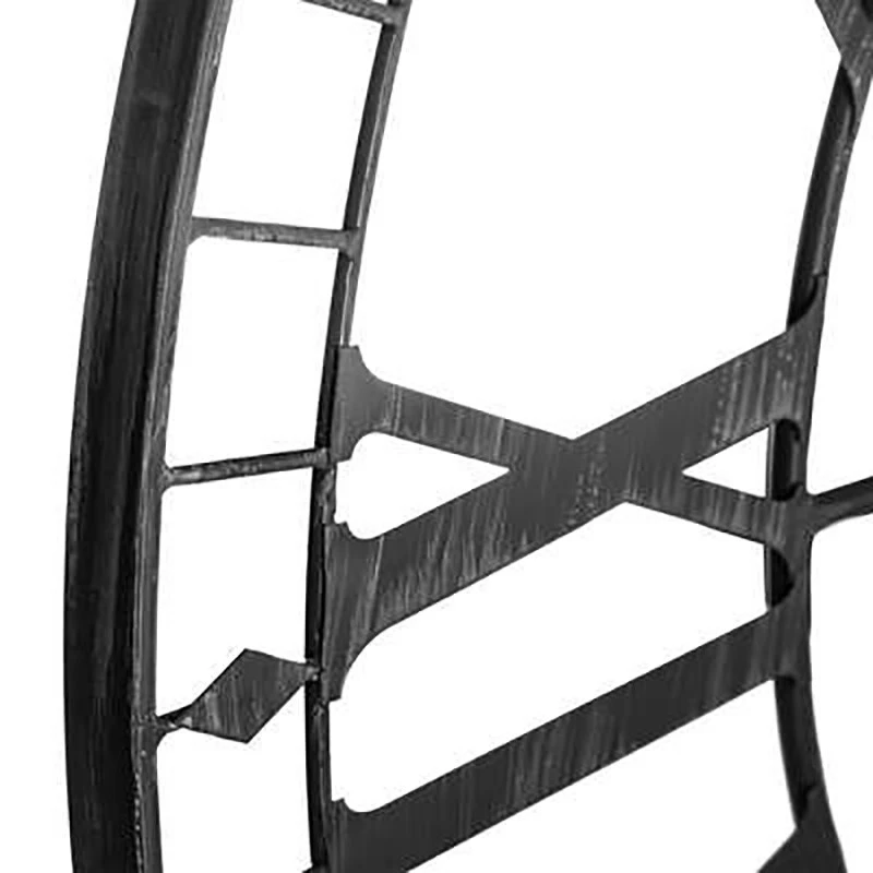 Horloge Murale Géante D88 Noir Atmosphera 2 Horloge Murale Géante D88 Noir Atmosphera – Image 2