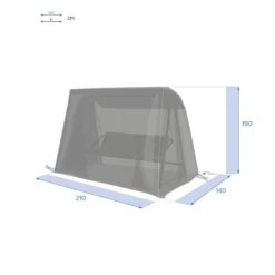 Housse De Protection Pour Balancelle Hambo Hespéride -ATMOSPHERA Soldes housse protection pour balancelle hambo hesperide 2
