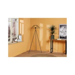 Lampadaire Filaire Métal Hibiscus Noir Ostaria -ATMOSPHERA Soldes lampadaire filaire metal hibiscus noir ostaria 2