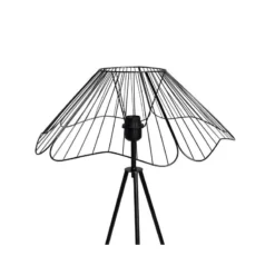 Lampadaire Filaire Métal Hibiscus Noir Ostaria -ATMOSPHERA Soldes lampadaire filaire metal hibiscus noir ostaria 4