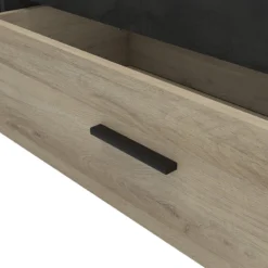 Demeyere Lit 140x190 Cm Pocket Naturel Et Noir -ATMOSPHERA Soldes lit 140x190 cm pocket naturel et noir 4