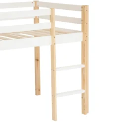 Lit Combi Bureau Enfant Pin Blanc Atmosphera -ATMOSPHERA Soldes lit combi bureau enfant pin blanc atmosphera 3