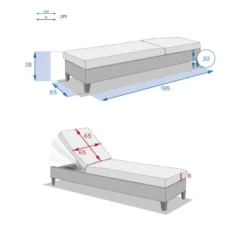 Lit Piscine Malta Terre Ombre Hespéride 15 Lit Piscine Malta Terre Ombre Hespéride -ATMOSPHERA Soldes lit piscine malta terre ombre hesperide 7