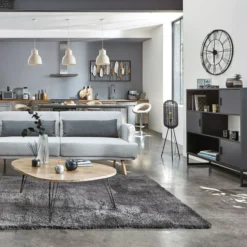 Tabouret De Bar Sasha Blanc Atmosphera -ATMOSPHERA Soldes lot 2 tabourets de bar sasha blanc 3