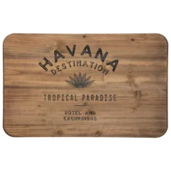 Lot De 3 Malles Métal Noir Plateau Bois Atmosphera -ATMOSPHERA Soldes lot de 3 malles metal noir plateau bois atmosphera 5