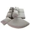 Lot De 9 Coussins Pour Salon Angle Moorea Beige Hespéride
