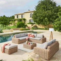 Méridienne Gauche De Salon Savinia Coloris Tahini Hespéride 7 Méridienne Gauche De Salon Savinia Coloris Tahini Hespéride -ATMOSPHERA Soldes meridienne gauche de salon savinia coloris tahini hesperide 2