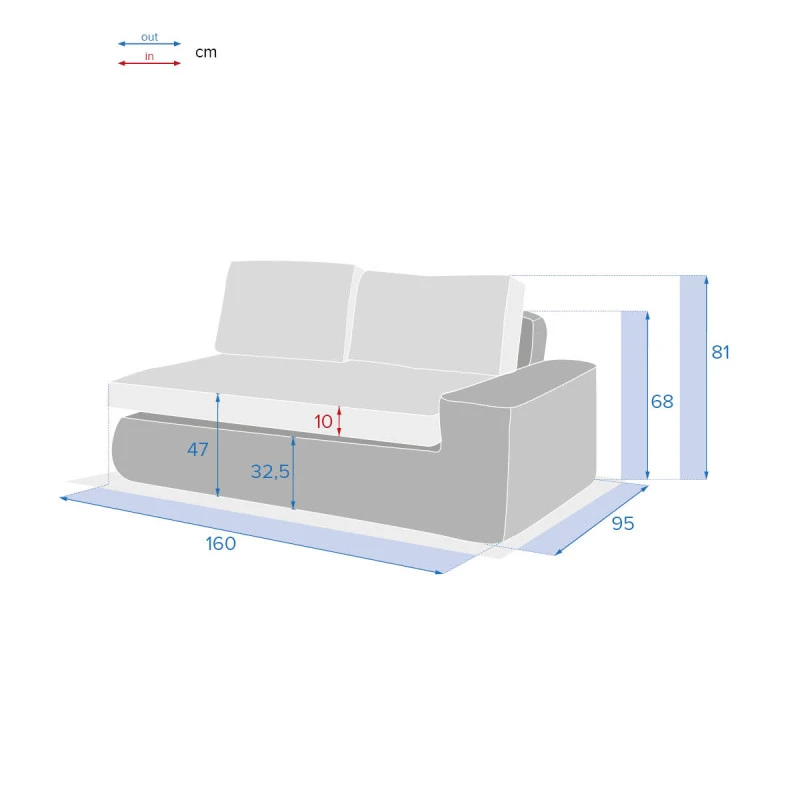 Méridienne Gauche De Salon Savinia Coloris Tahini Hespéride 4 Méridienne Gauche De Salon Savinia Coloris Tahini Hespéride – Image 4