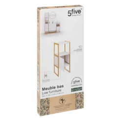 Meuble Bas 1 Porte Blanc Natureo 5Five -ATMOSPHERA Soldes meuble bas 1 porte blanc natureo 5five 4