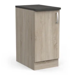 Demeyere Meuble De Cuisine Bas 1 Porte 40 Cm Paprika -ATMOSPHERA Soldes meuble de cuisine bas 1 porte 40 cm paprika 1 5