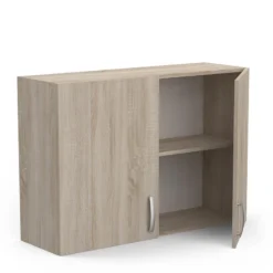 Demeyere Meuble De Cuisine Haut 2 Portes 100 Cm Paprika -ATMOSPHERA Soldes meuble de cuisine haut 2 portes 100 cm paprika 1 3