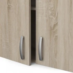 Demeyere Meuble De Cuisine Haut 2 Portes 100 Cm Paprika -ATMOSPHERA Soldes meuble de cuisine haut 2 portes 100 cm paprika 1 4