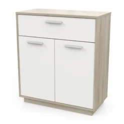 Demeyere Meuble De Rangement 2 Portes 1 Tiroir Léo -ATMOSPHERA Soldes meuble de rangement 2 portes 1 tiroir leo 4