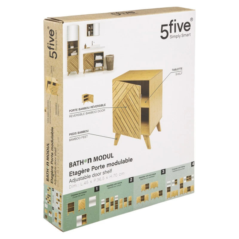 Meuble De Salle De Bain 1 Porte Bath'n Modul 5Five 3 Meuble De Salle De Bain 1 Porte Bath'n Modul 5Five – Image 3