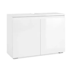 Meuble Sous Vasque 2 Portes Capetown Blanc