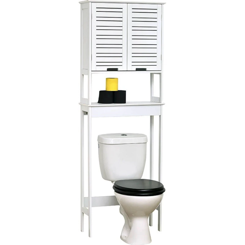 Meuble WC Miami 1 Tablette Blanc 1 Meuble WC Miami 1 Tablette Blanc