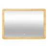 Miroir Rectangulaire 66x47 Bambou LED 5Five