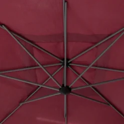 Parasol Décentré Carré Manoa Bordeaux Hespéride -ATMOSPHERA Soldes parasol decentre carre manoa bordeaux hesperide 2