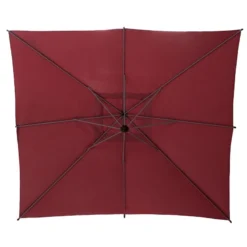 Parasol Décentré Carré Manoa Bordeaux Hespéride -ATMOSPHERA Soldes parasol decentre carre manoa bordeaux hesperide 4