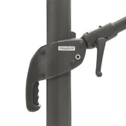 Parasol Décentré Eléa Inclinable Carré Ardoise Hespéride -ATMOSPHERA Soldes parasol decentre elea inclinable carre ardoise hesperide 1 2