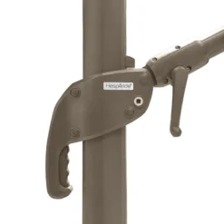 Parasol Décentré Eléa Inclinable Carré Noisette Hespéride -ATMOSPHERA Soldes parasol decentre elea inclinable carre noisette hesperide 4