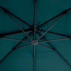 Parasol Décentré Eléa Inclinable Hexagonal Bleu Canard Hespéride -ATMOSPHERA Soldes parasol decentre elea inclinable hexagonal bleu canard hesperide 3