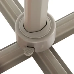 Parasol Décentré Eléa Inclinable Hexagonal Noisette Hespéride -ATMOSPHERA Soldes parasol decentre elea inclinable hexagonal noisette hesperide 3