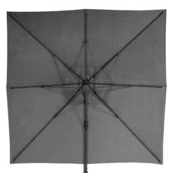 Parasol Décentré Eléa Inclinable Carré Oléfine Anthracite Hespéride 9 Parasol Décentré Eléa Inclinable Carré Oléfine Anthracite Hespéride -ATMOSPHERA Soldes parasol decentre inclinable carre olefine anthracite hesperide 1 2