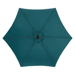 Parasol Décentré Rond Manoa Bleu Canard Hespéride -ATMOSPHERA Soldes parasol decentre rond manoa bleu canard hesperide 4