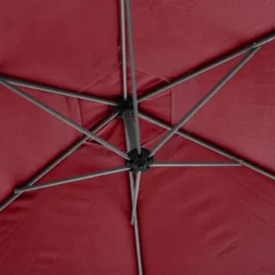 Parasol Décentré Rond Manoa Bordeaux Hespéride -ATMOSPHERA Soldes parasol decentre rond manoa bordeaux hesperide 4