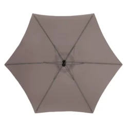 Parasol Décentré Rond Manoa Taupe Hespéride 9 Parasol Décentré Rond Manoa Taupe Hespéride -ATMOSPHERA Soldes parasol decentre rond manoa taupe hesperide 4