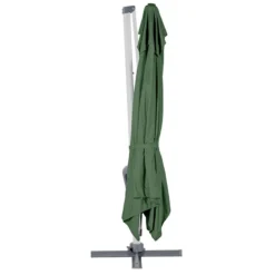 Parasol Déporté Rectangulaire Equador Olive Hespéride -ATMOSPHERA Soldes parasol deporte rectangulaire equador olive hesperide 1 3