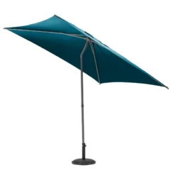 Parasol Droit Carré 2,5x2,5m Soya Bleu Canard Hespéride 8 Parasol Droit Carré 2,5x2,5m Soya Bleu Canard Hespéride -ATMOSPHERA Soldes parasol droit carre 25x25m soya bleu canard hesperide 2