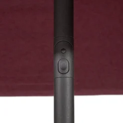 Parasol Droit Carré 2,5x2,5m Soya Bordeaux Hespéride -ATMOSPHERA Soldes parasol droit carre 25x25m soya bordeaux hesperide 4