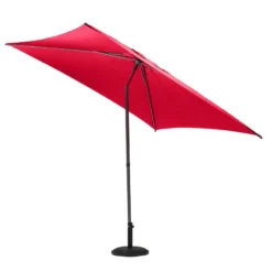 Parasol Droit Carré 2,5x2,5m Soya Grenade Hespéride 9 Parasol Droit Carré 2,5x2,5m Soya Grenade Hespéride -ATMOSPHERA Soldes parasol droit carre 25x25m soya grenade hesperide 2